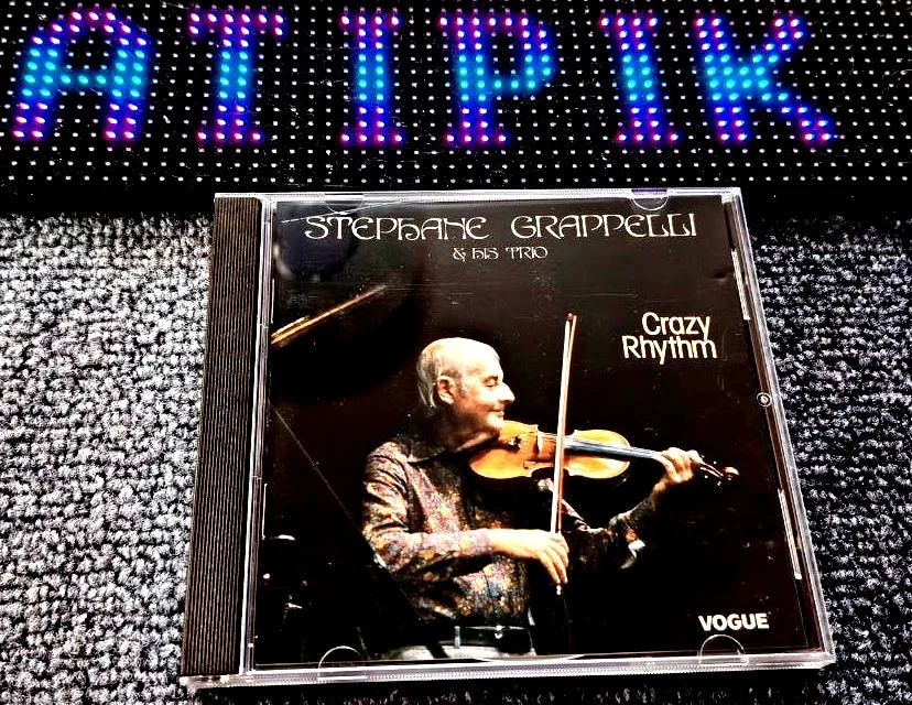 💕Stephane Grappelli - Crazy Rhythm - CD Jazz Mythique Vogue France🥇